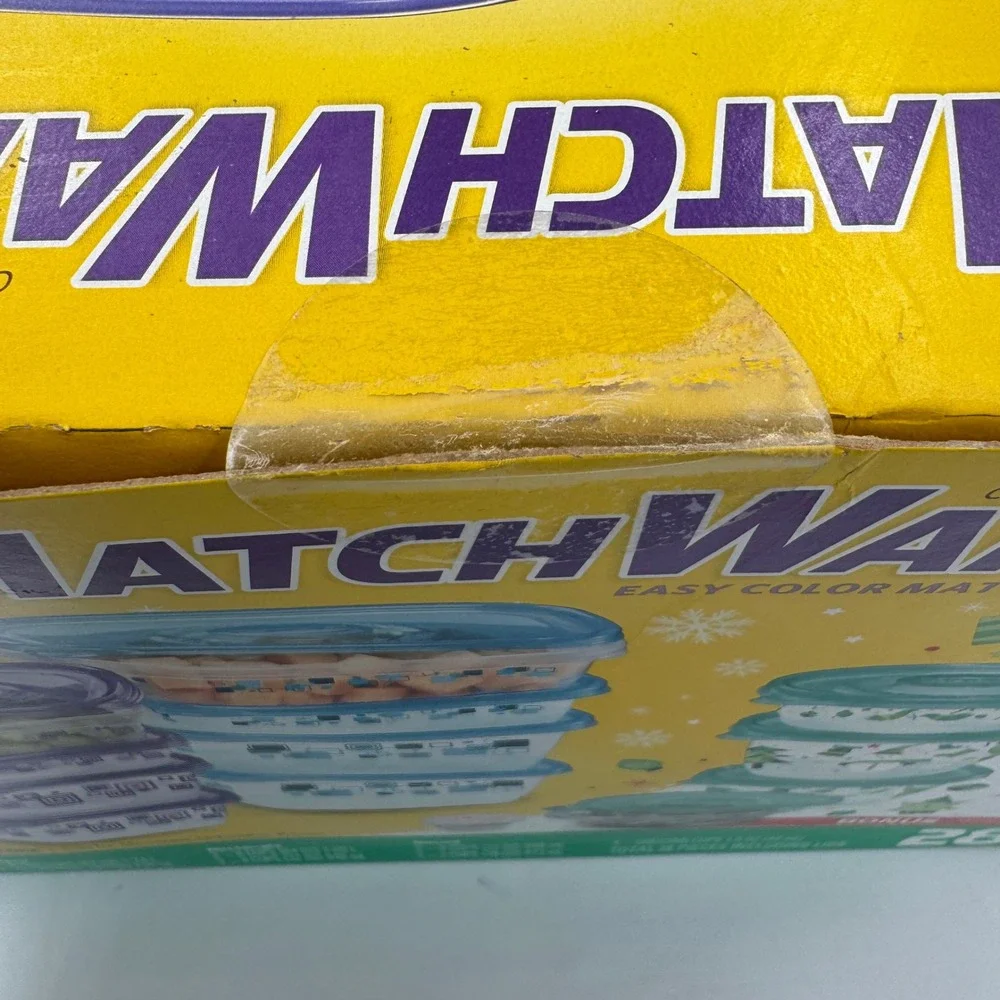 Glad MatchWare Food Storage Containers Unisex‎ 28pc Multicolor Seasonal Holiday
